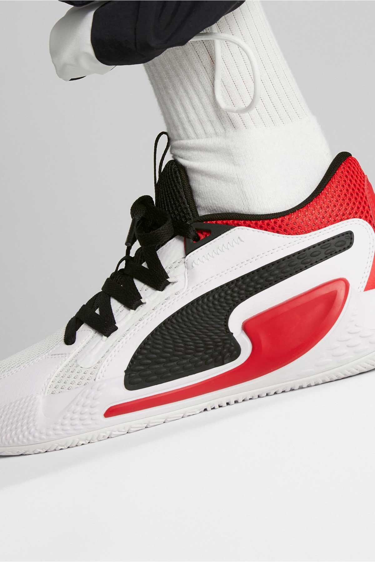 Puma Court Rider Erkek Spor Ayakkabı 37776701 Beyaz