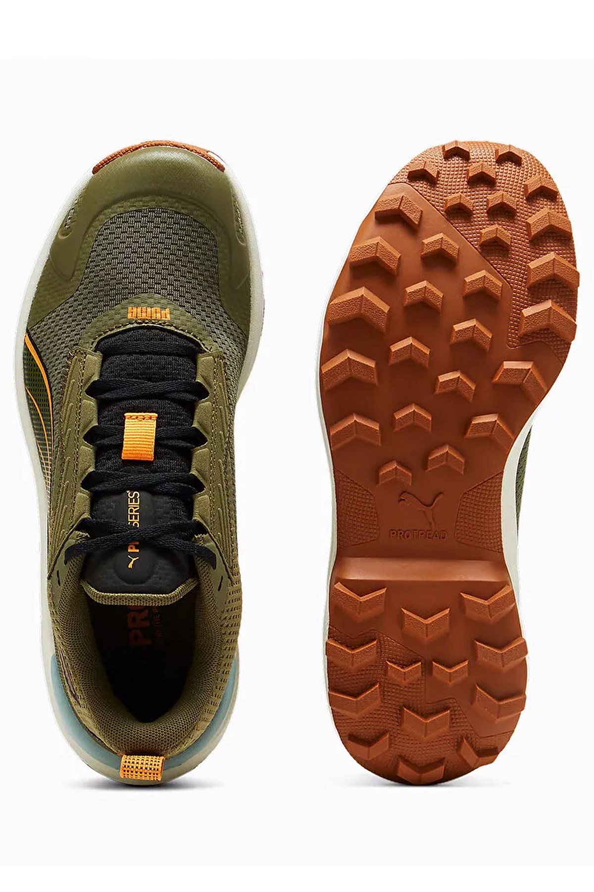 Puma Obstruct Profoam Erkek Spor Ayakkabı 37787623 Haki