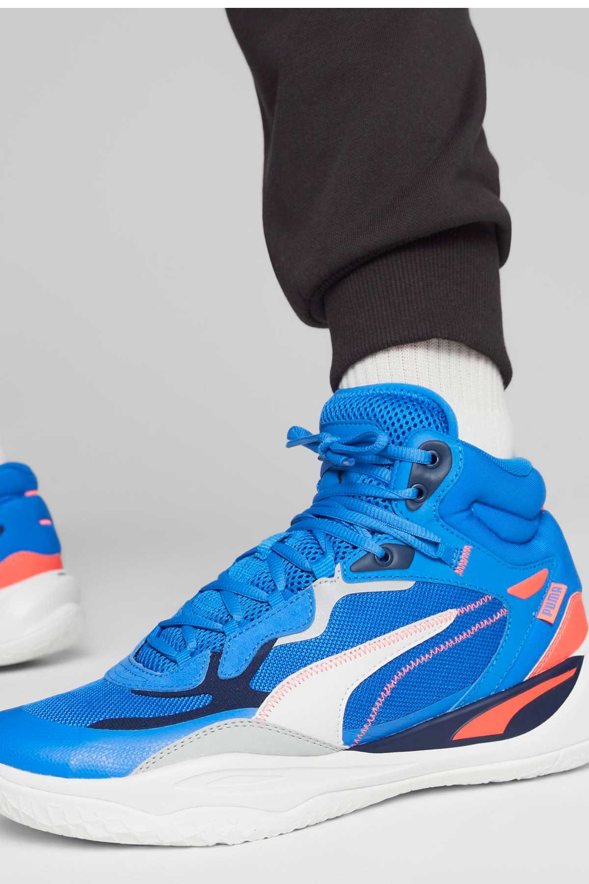 Puma Playmaker Pro Mid Erkek Ayakkabı 37790208 Siyah