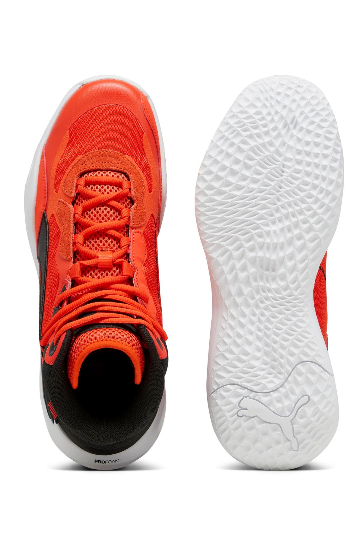 Puma Playmaker Pro Mid Erkek Ayakkabı 37790212 Kırmızı