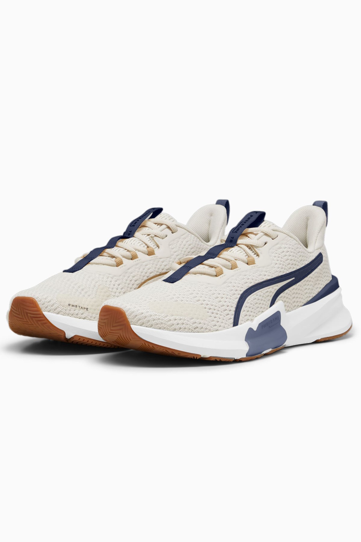 Puma Pwrframe Tr 2 Erkek Koşu Ayakkabı 37797013 Ekru