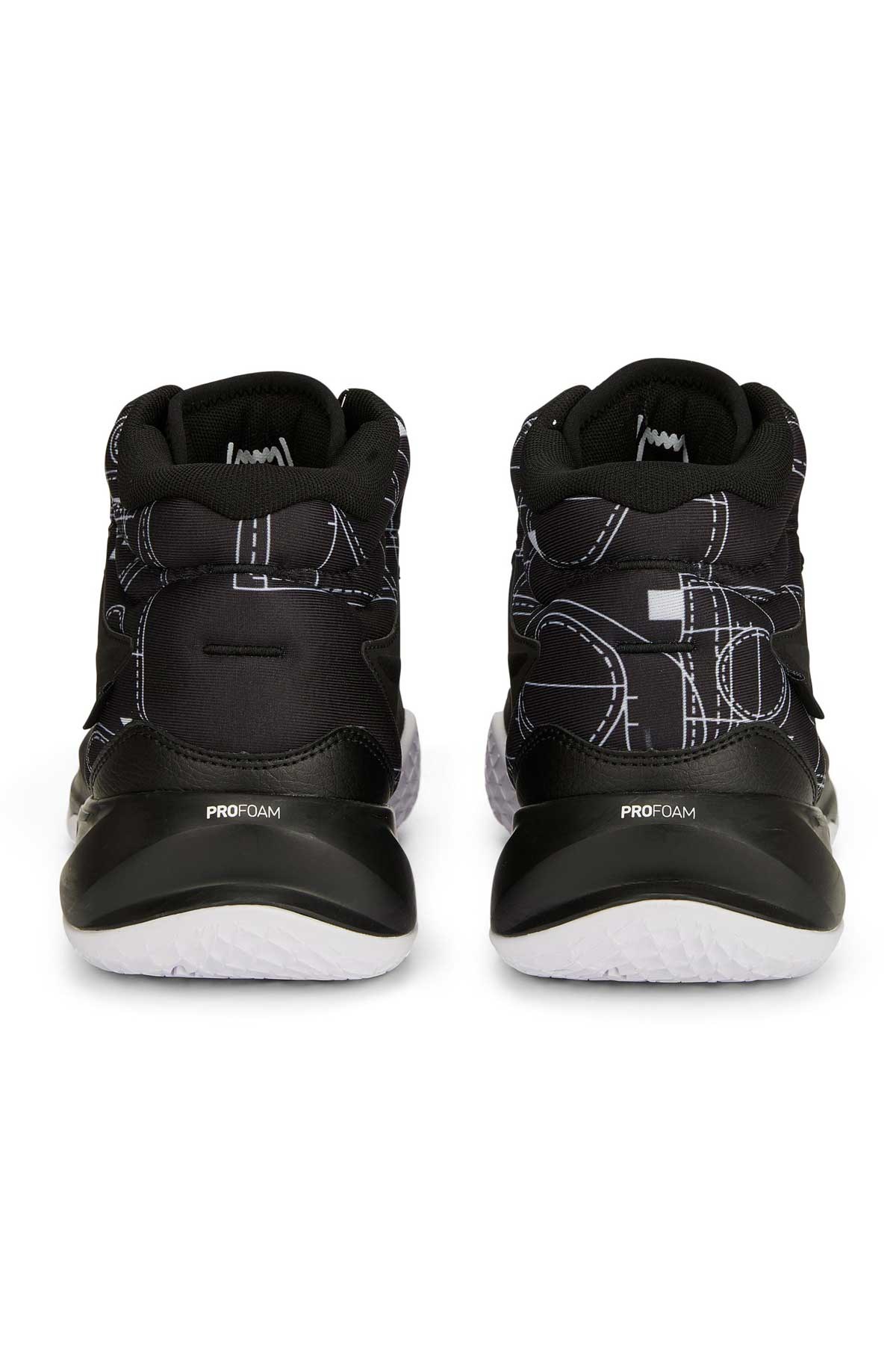 Puma Playmaker Pro Mid Erkek Spor Ayakkabı 37832601 Siyah