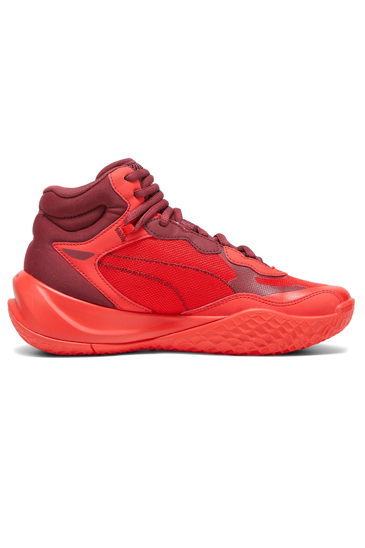 Puma Playmaker Pro Mid Çocuk Ayakkabı 37833013 Kırmızı