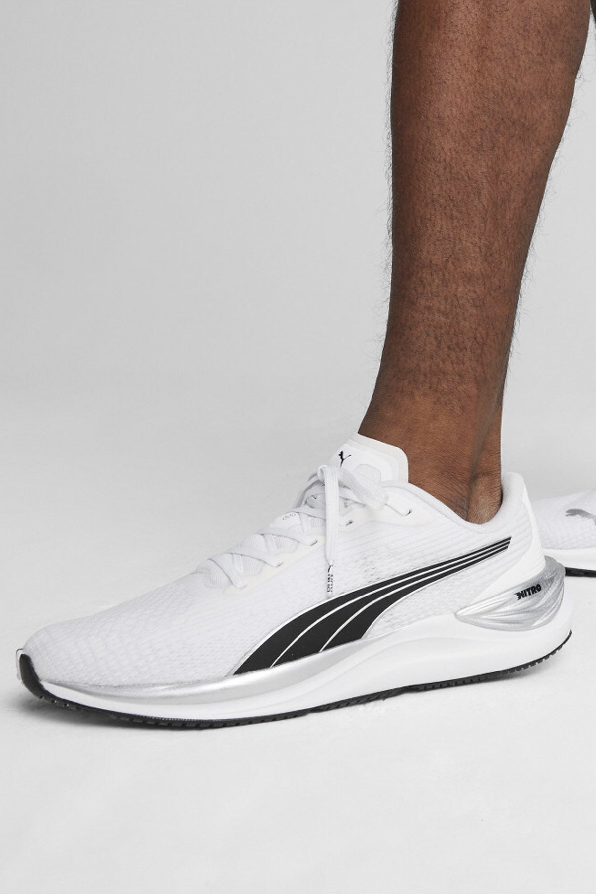 Puma Electrify Nitro 3 Erkek Spor Ayakkabı 37845513 Beyaz