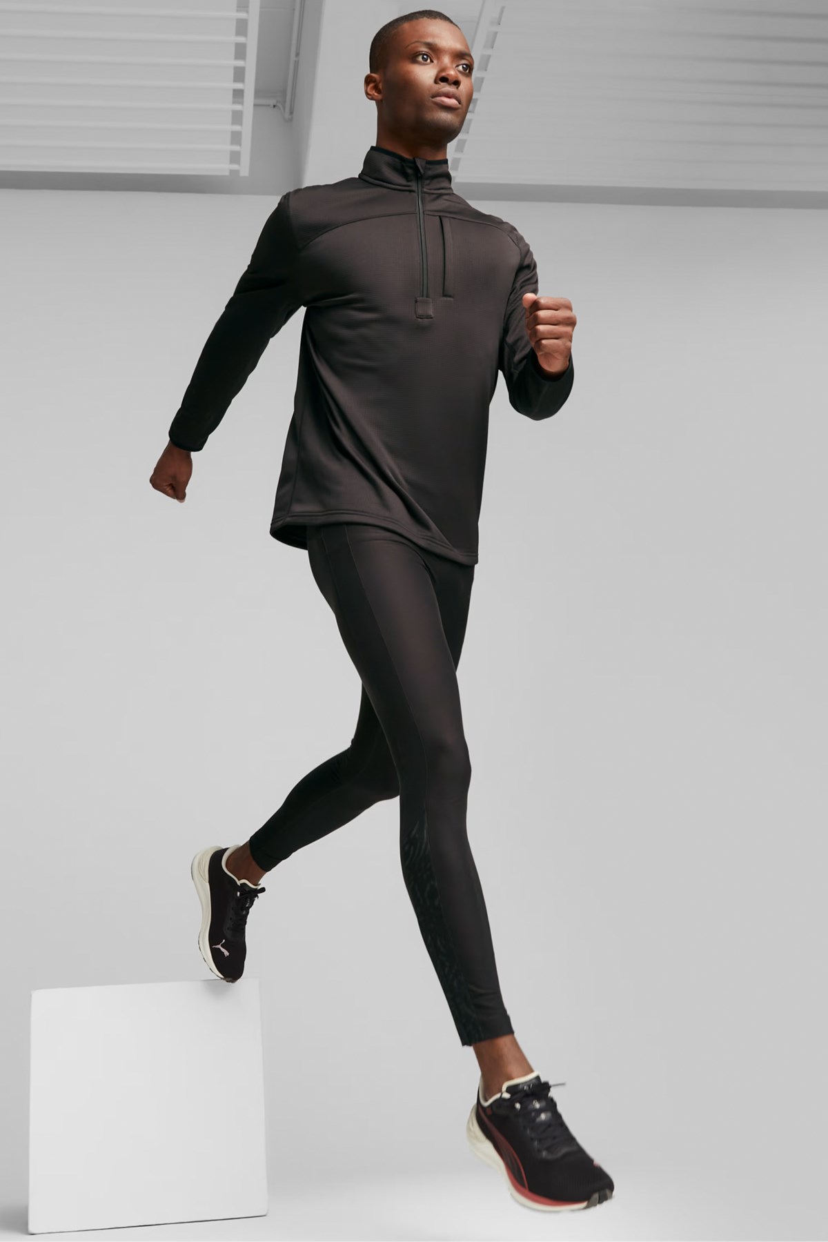 Puma Electrify Nitro 3 Erkek Koşu Ayakkabı 37845701 Siyah
