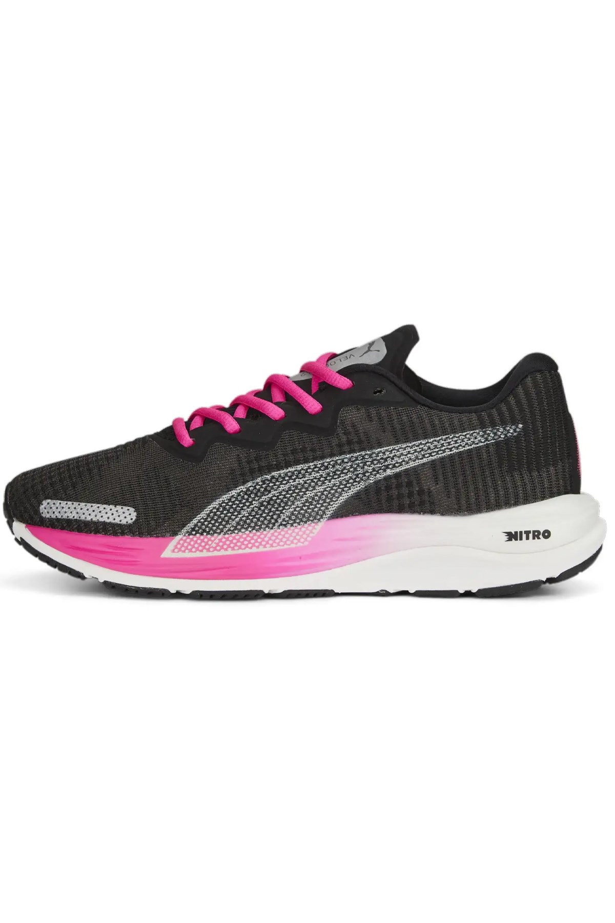 Puma Velocity Nitro 2 Fade Kadın Koşu Ayakkabı 37852703 Siyah