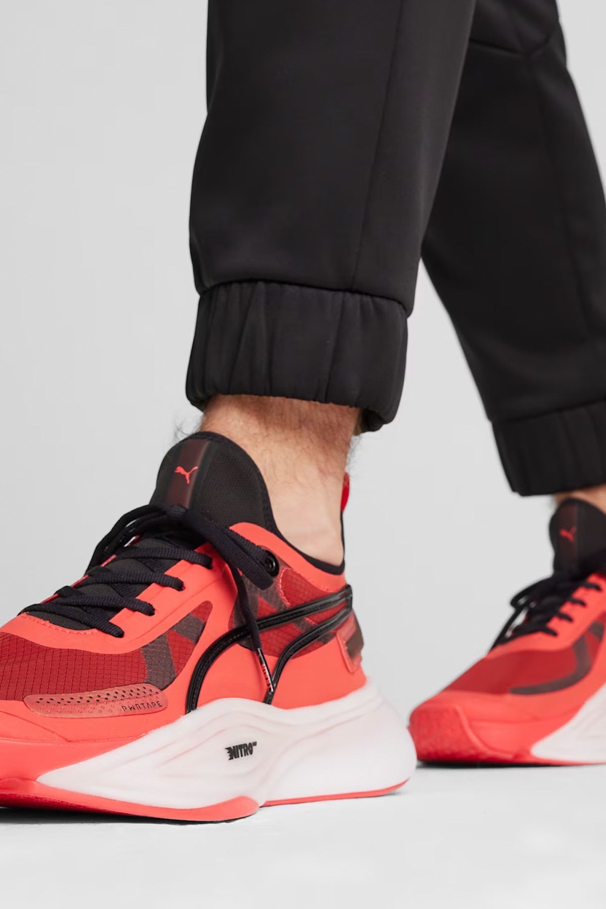 Puma Pwr Nıtro Squared Erkek Koşu Ayakkabı 37868705 Kırmızı