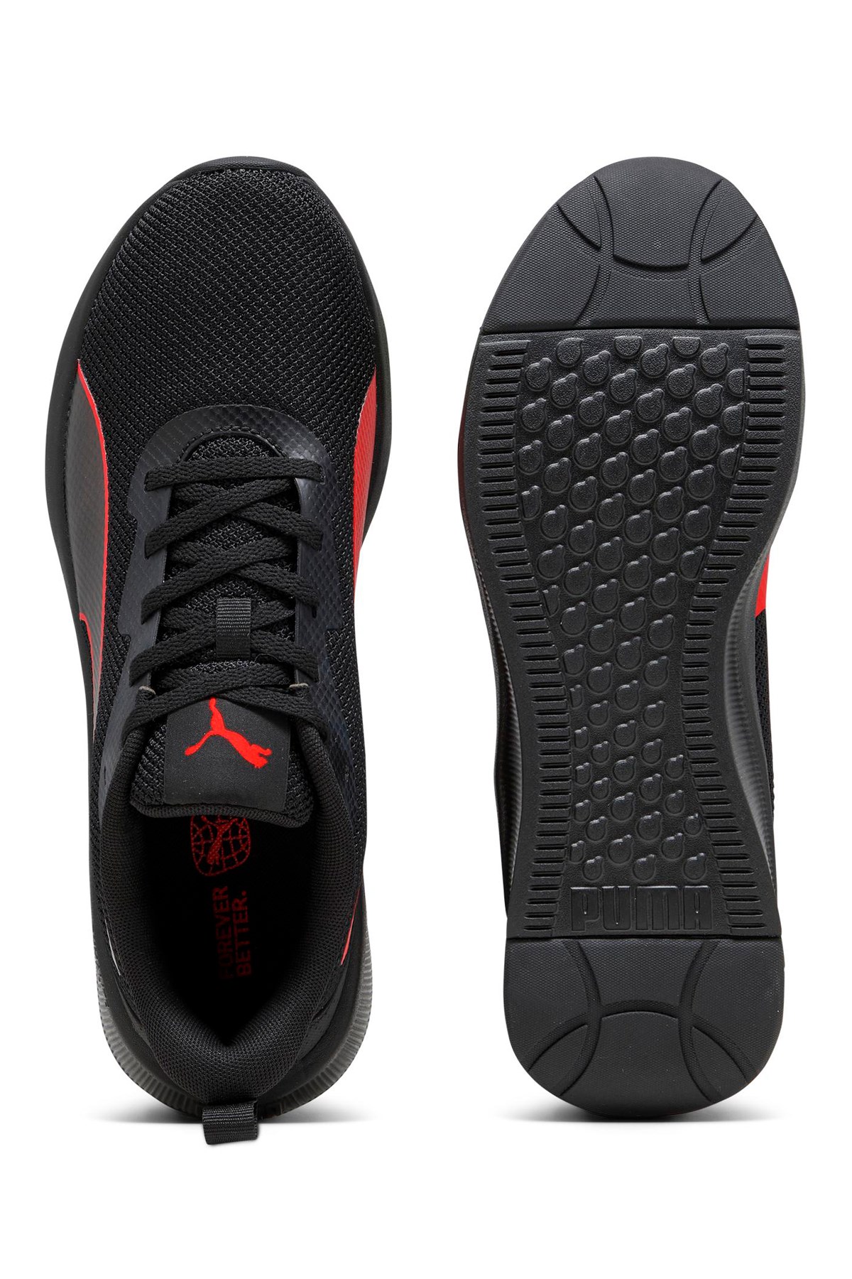 Puma Flyer Lite Mesh Unisex Koşu Ayakkabı 37877501 Siyah