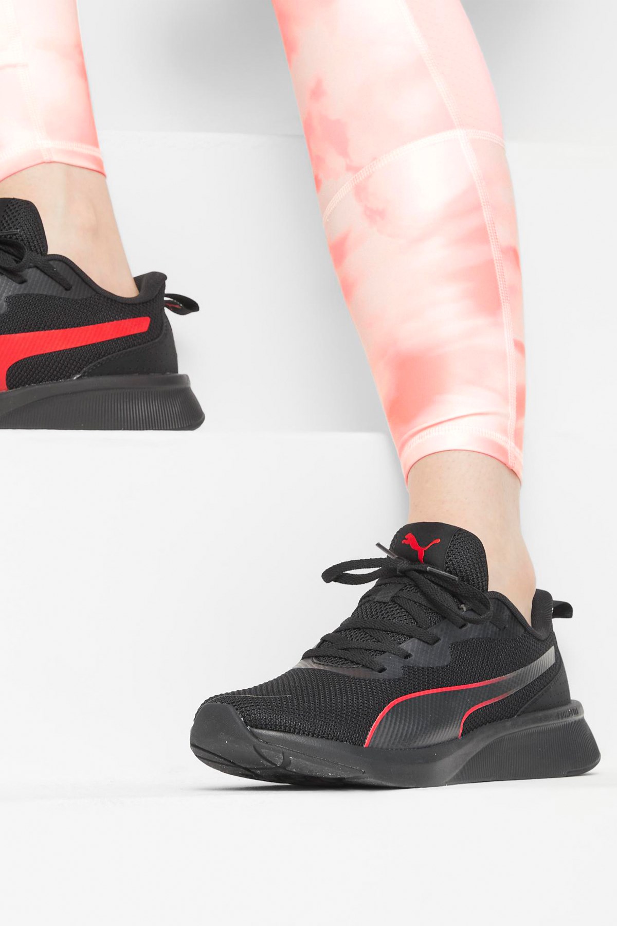Puma Flyer Lite Mesh Unisex Koşu Ayakkabı 37877501 Siyah