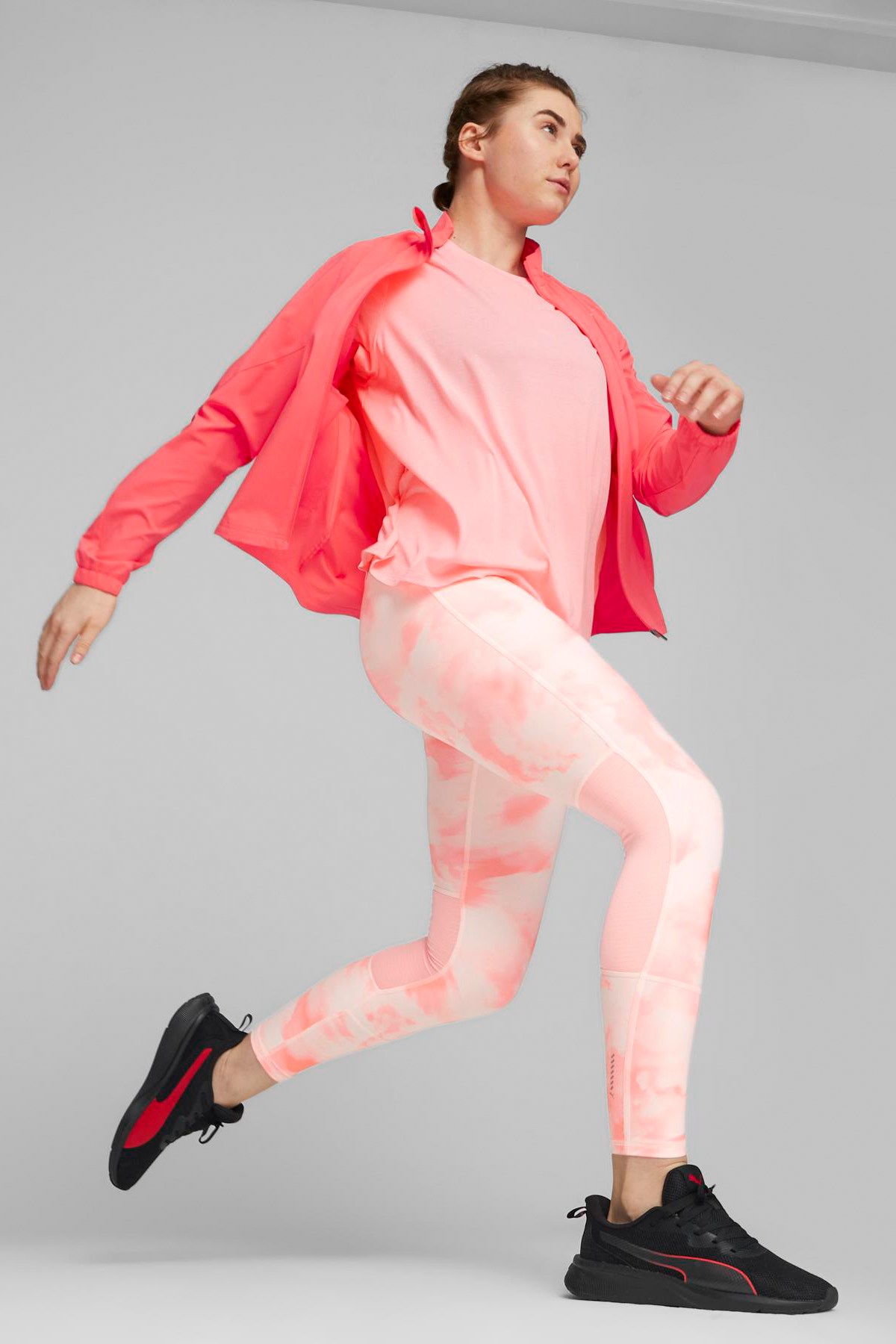 Puma Flyer Lite Mesh Unisex Koşu Ayakkabı 37877501 Siyah