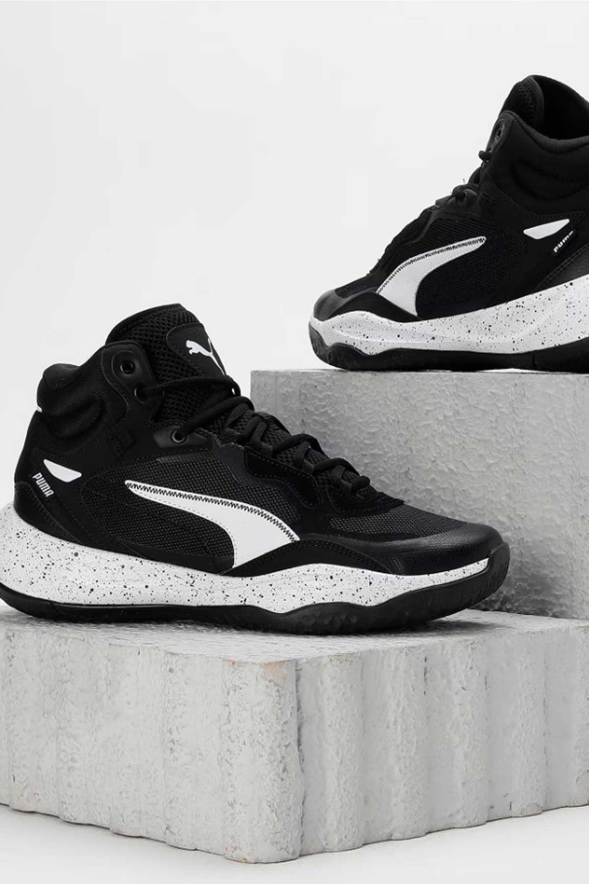 Puma Playmaker Pro Mid Erkek Ayakkabı 37901701 Siyah