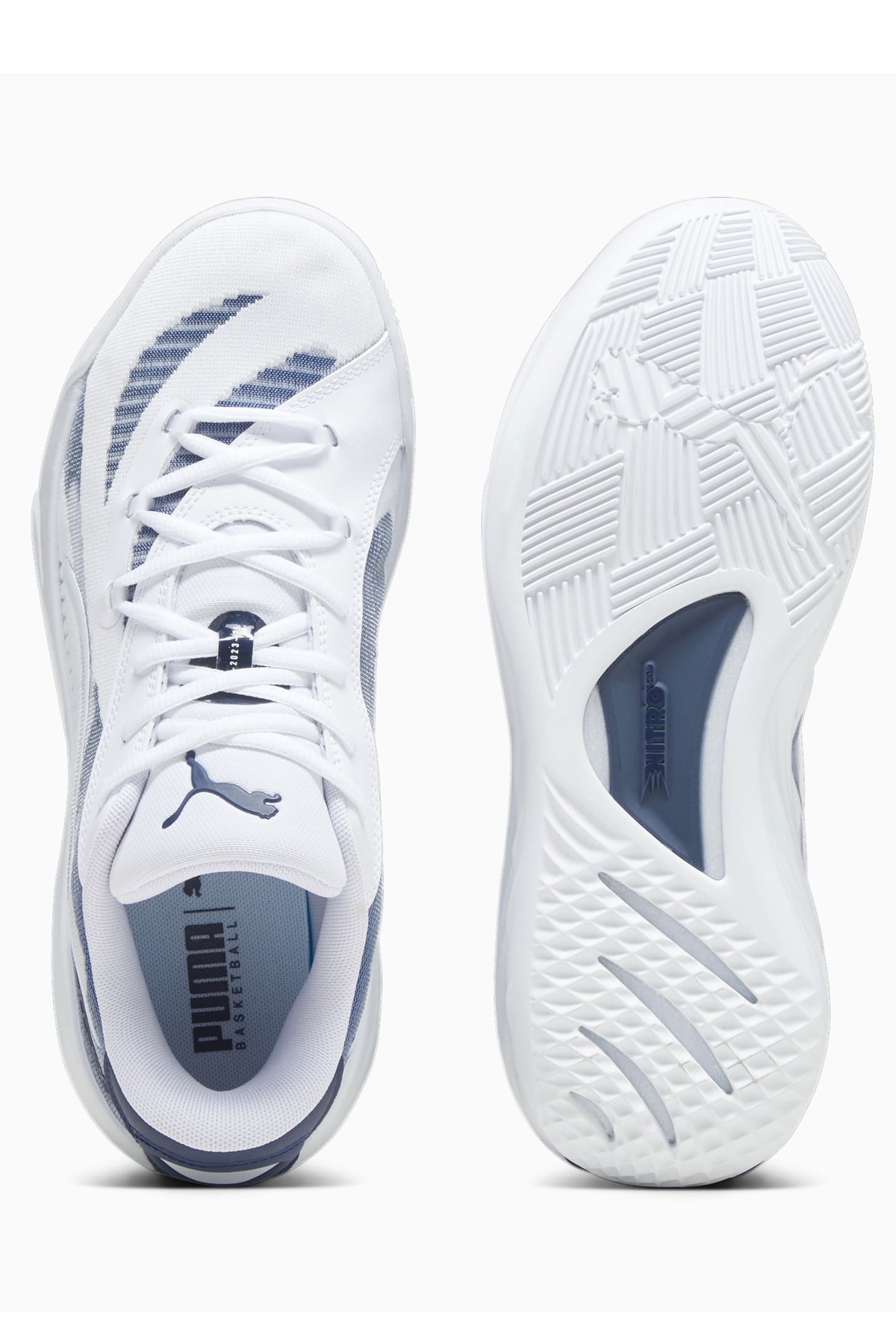 Puma All-Pro Nitro Basketbol Ayakkabı 37908103 Beyaz
