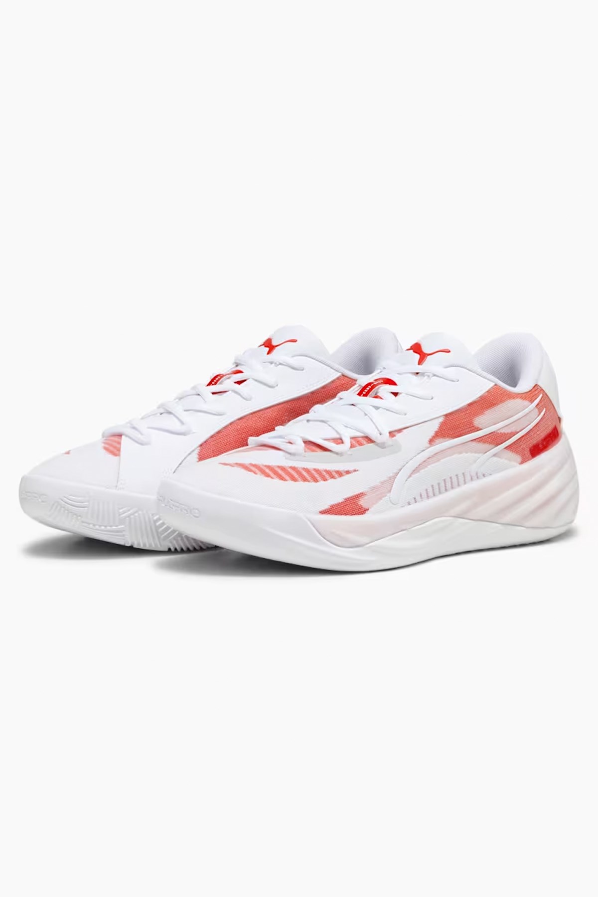 Puma All-Pro Nıtro Team Basketbol Ayakkabı 37908104 Beyaz