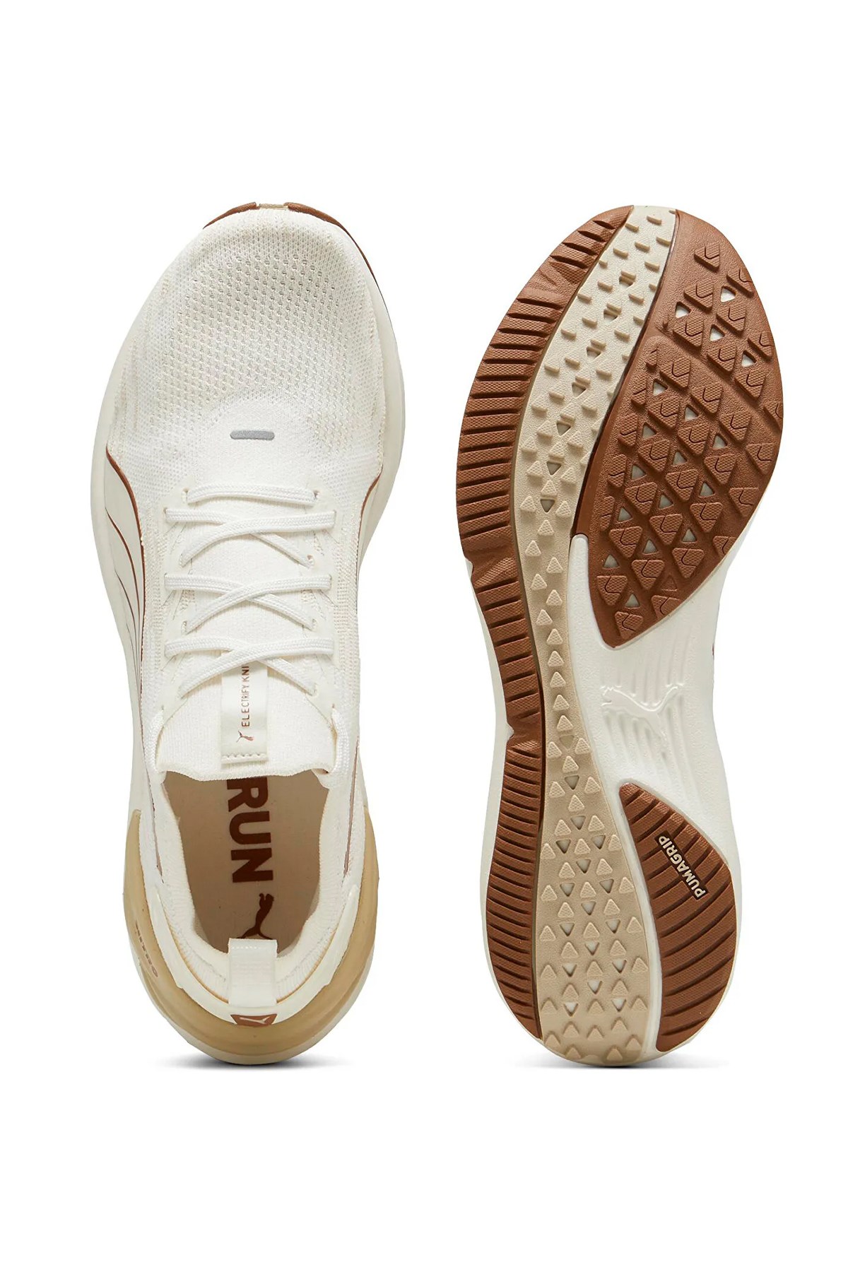 Puma Electrify Nıtro 3 Knit Erkek Spor Ayakkabı 37908412 Beyaz