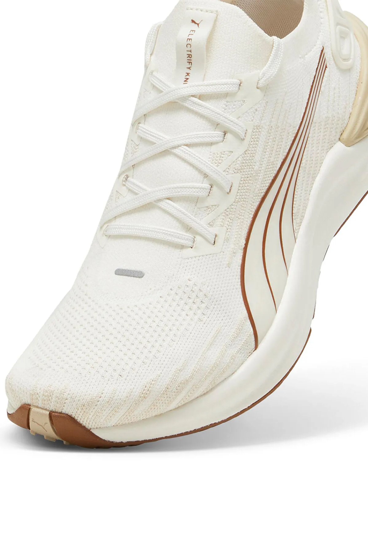 Puma Electrify Nıtro 3 Knit Erkek Spor Ayakkabı 37908412 Beyaz