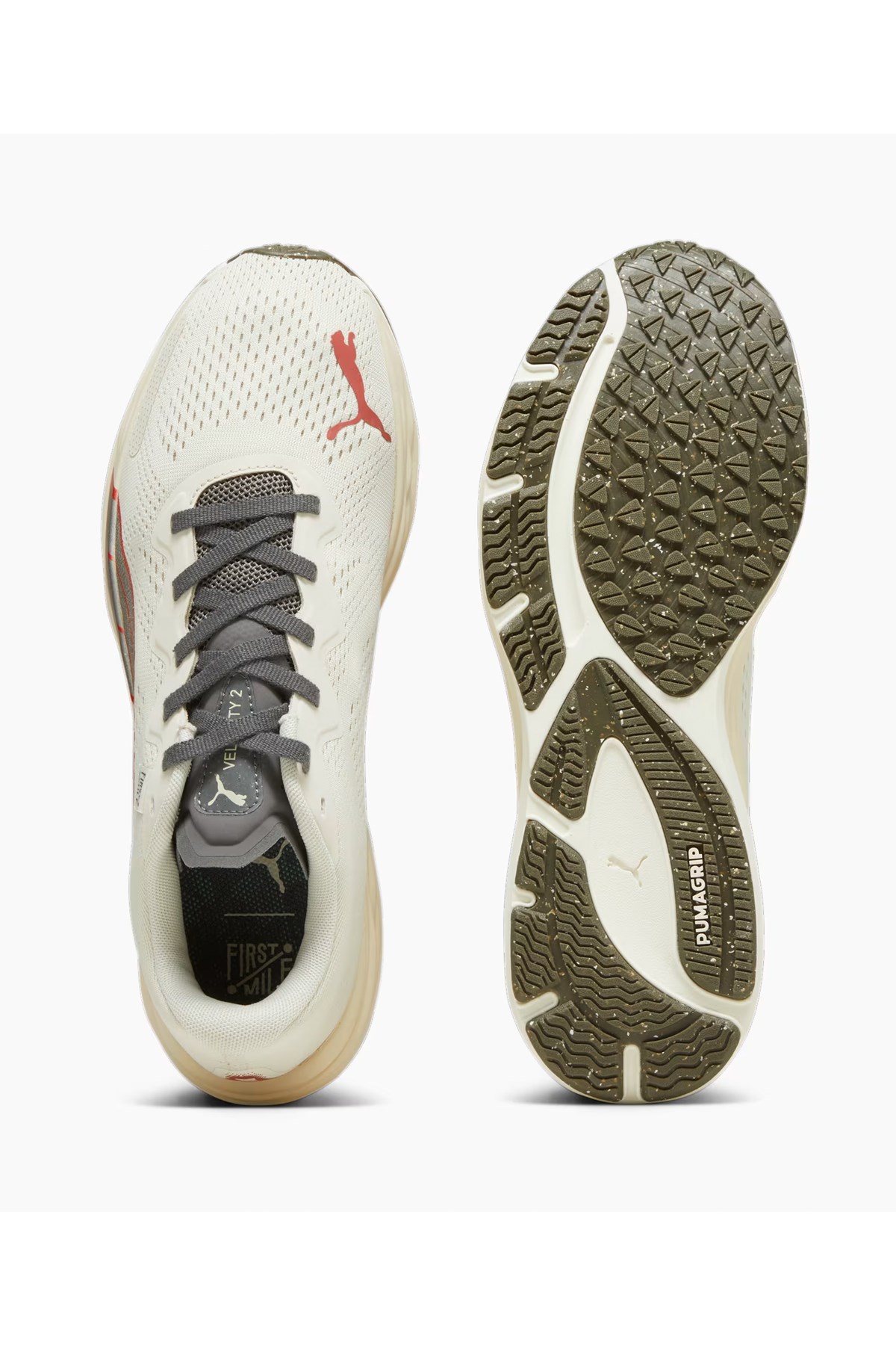 Puma Velocity Nitro 2 Koşu Ayakkabı 37911301 Ekru