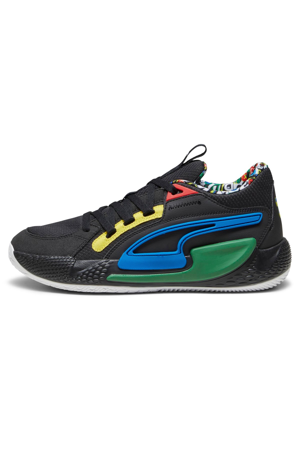 Puma Court Rider Erkek Basketbol Ayakkabısı 37913701 Siyah