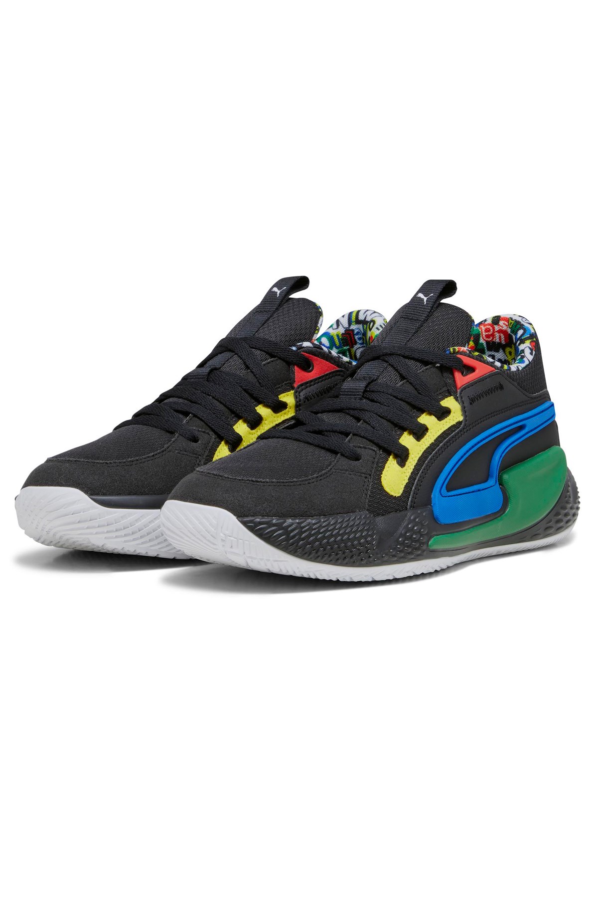 Puma Court Rider Erkek Basketbol Ayakkabısı 37913701 Siyah