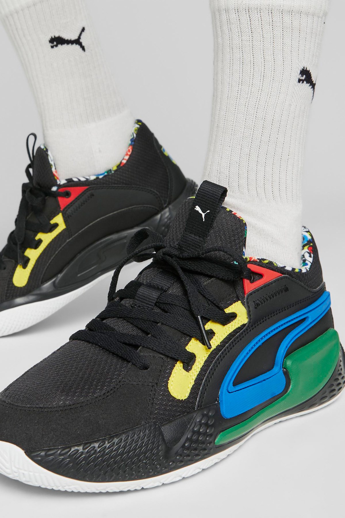Puma Court Rider Erkek Basketbol Ayakkabısı 37913701 Siyah
