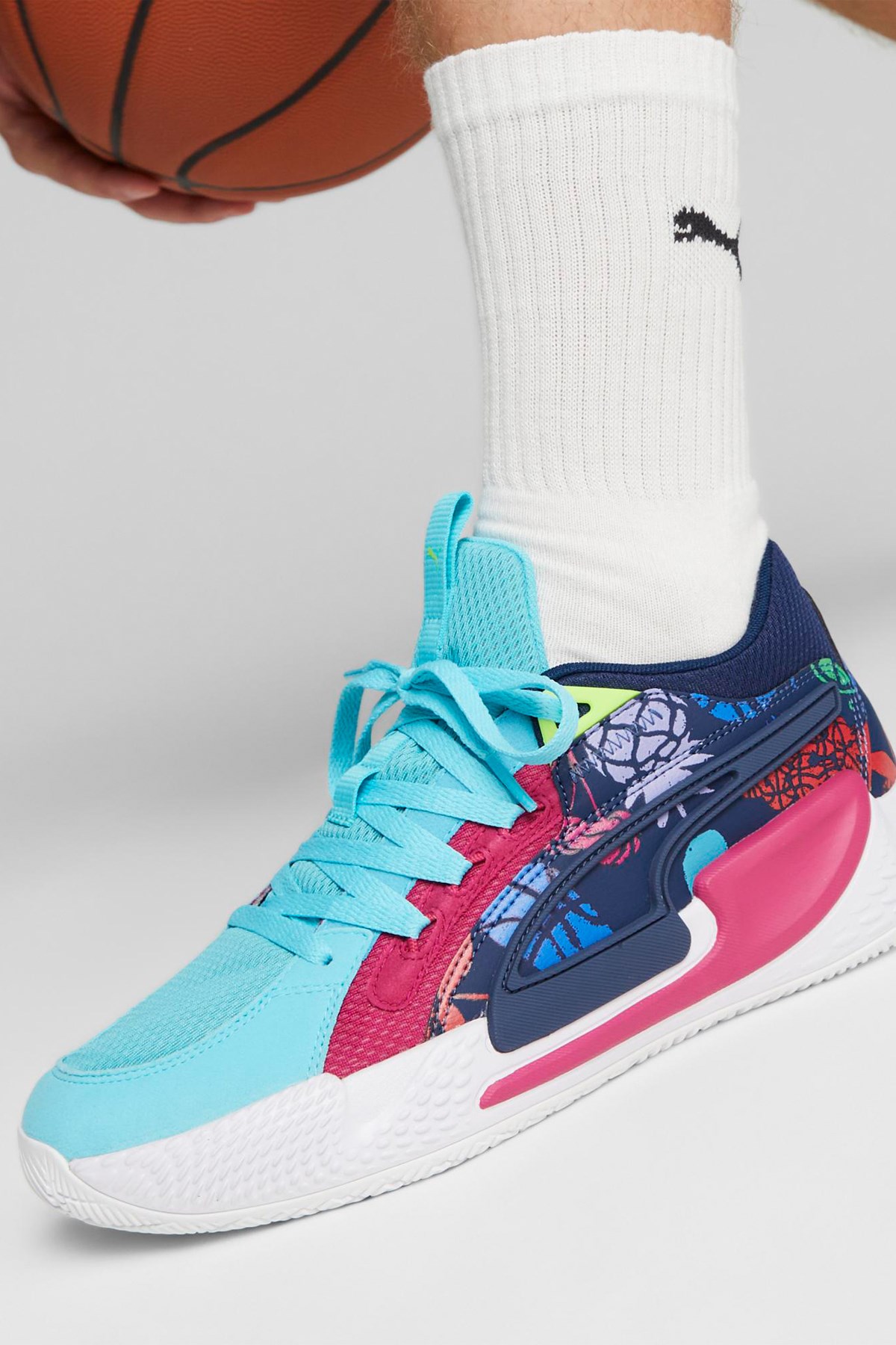 Puma Court Rider Erkek Basketbol Ayakkabısı 37913801 Mavi