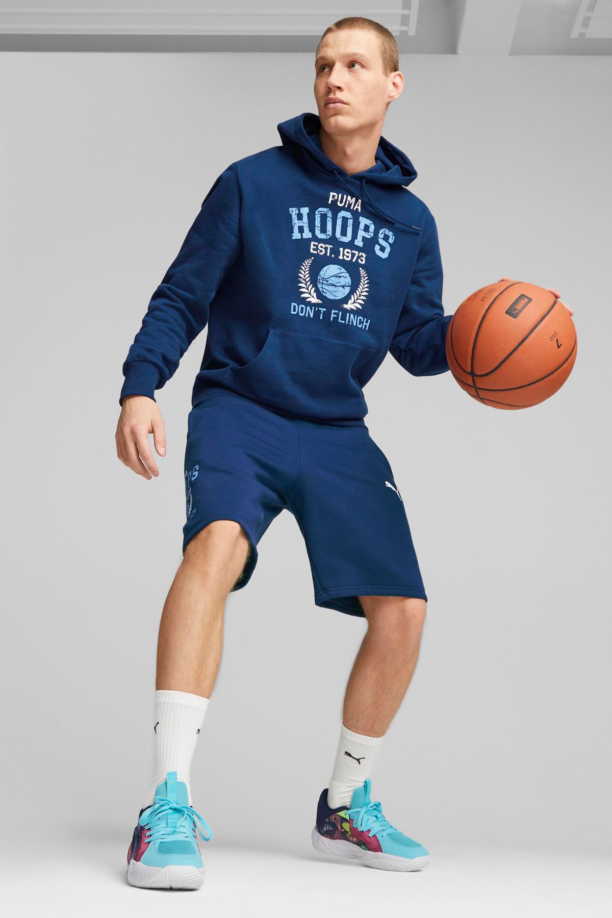 Puma Court Rider Erkek Basketbol Ayakkabısı 37913801 Mavi