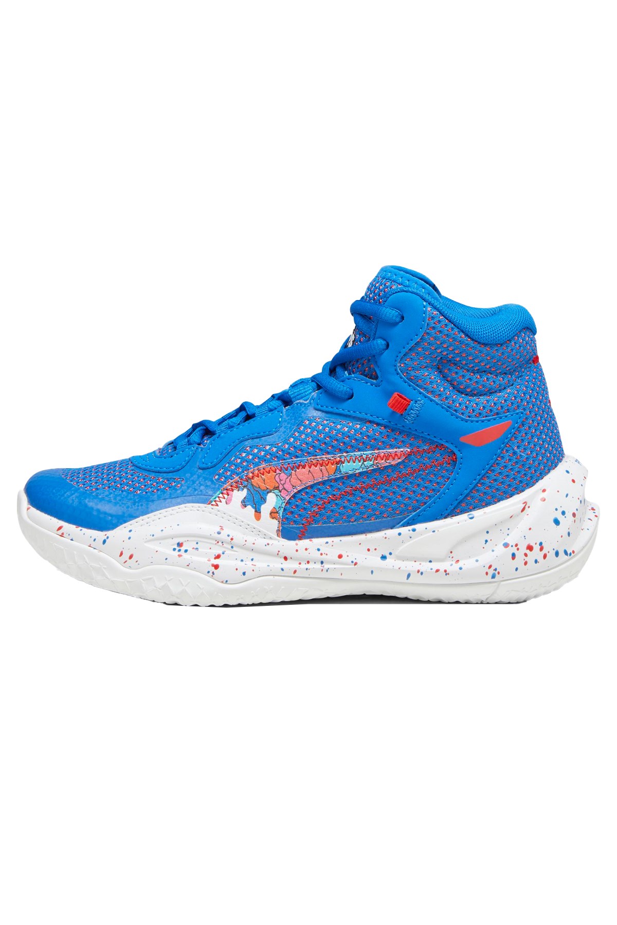 Puma Playmaker Pro Mid Çocuk Spor Ayakkabı 37933701 Mavi