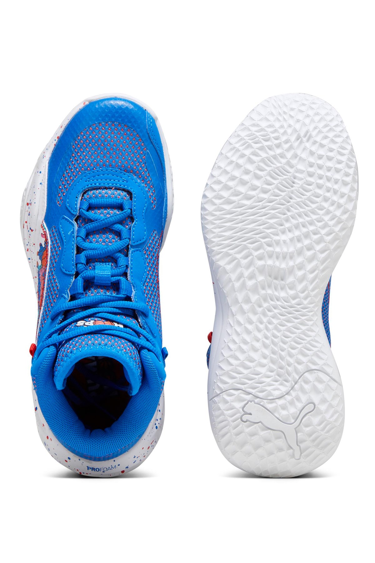 Puma Playmaker Pro Mid Çocuk Spor Ayakkabı 37933701 Mavi