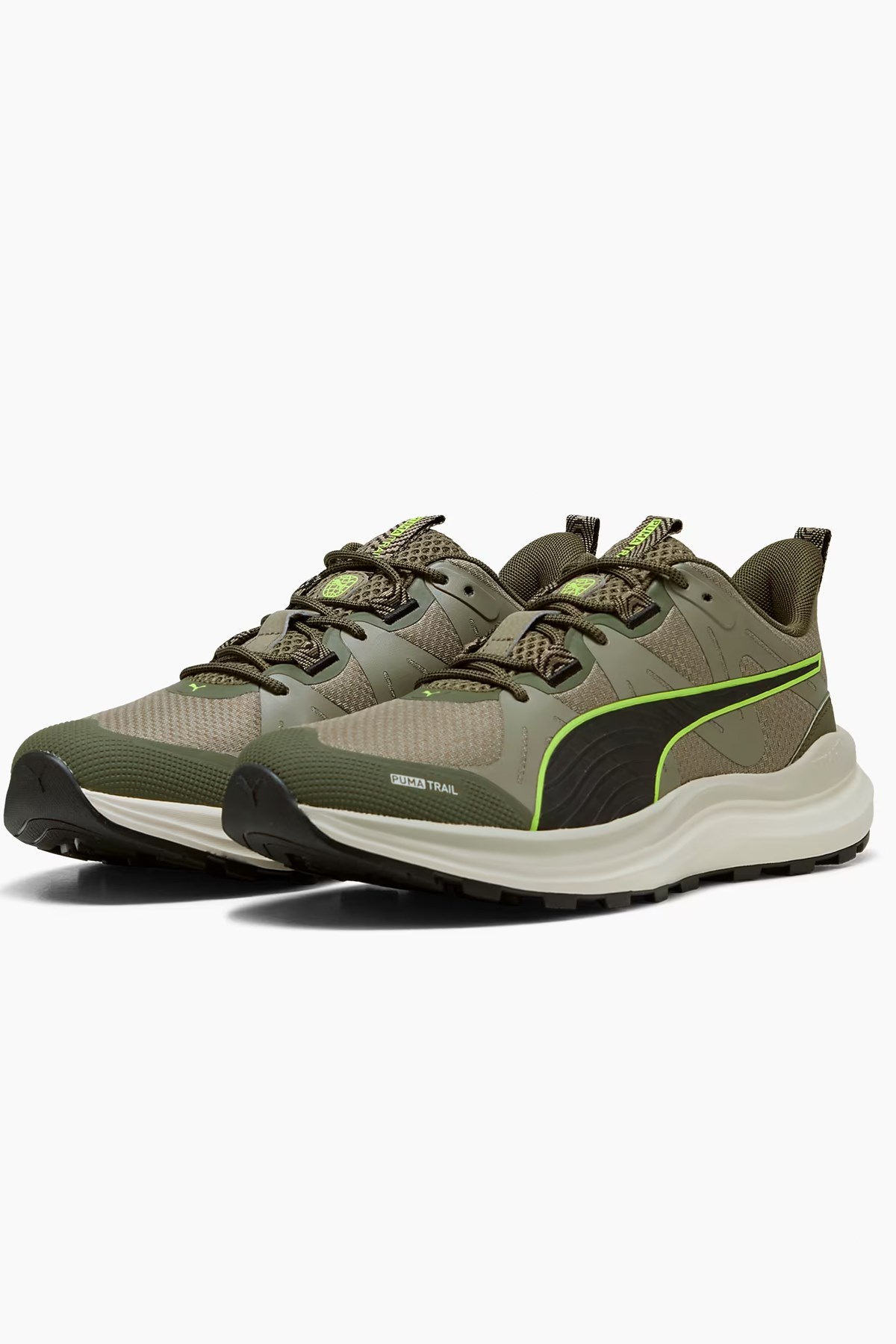Puma Reflect Lite Trail Erkek Spor Ayakkabı 37944018 Yeşil