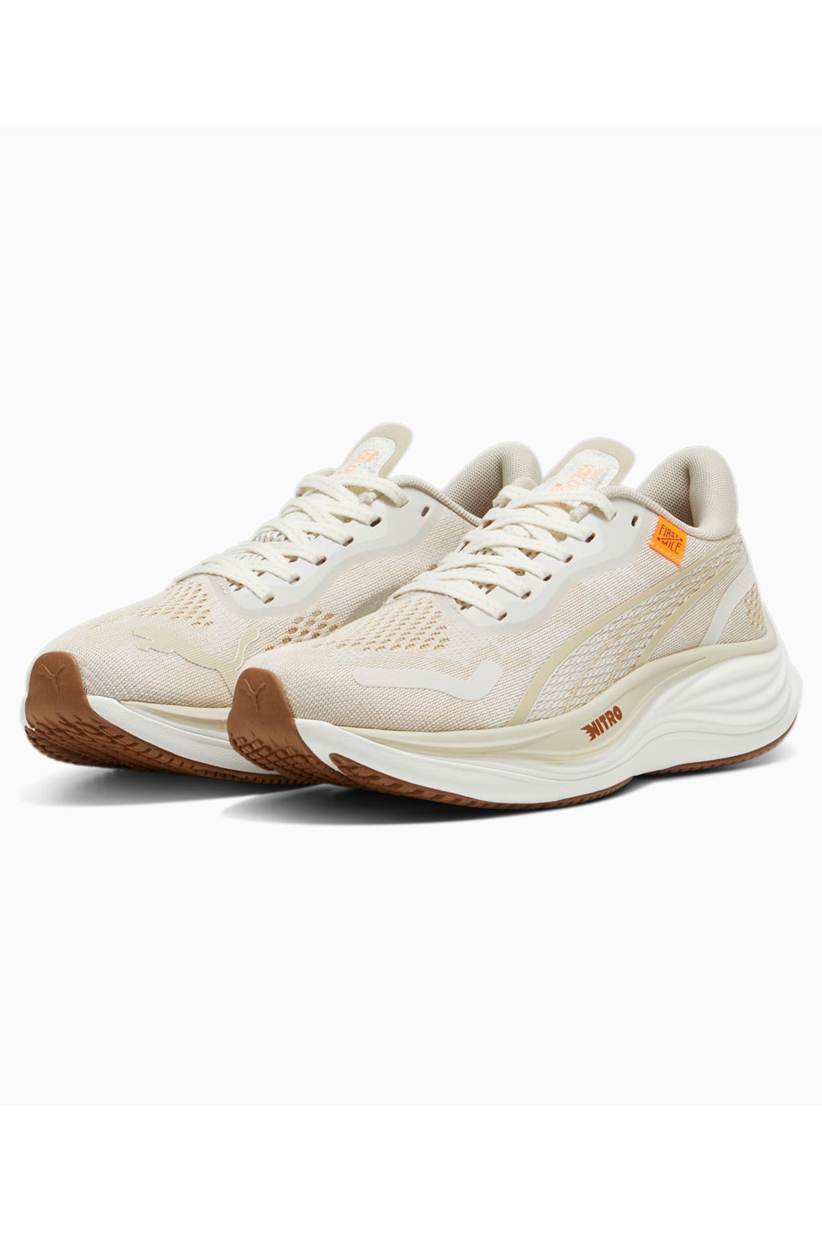 Puma Velocity Nitro 3 Kadın Spor Ayakkabı 37957501 Bej