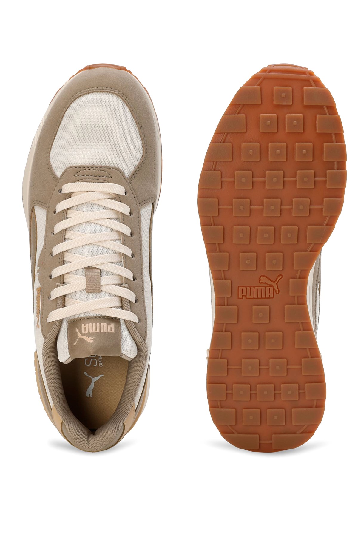 Puma Graviton Unisex Spor Ayakkabı 38073861 Bej