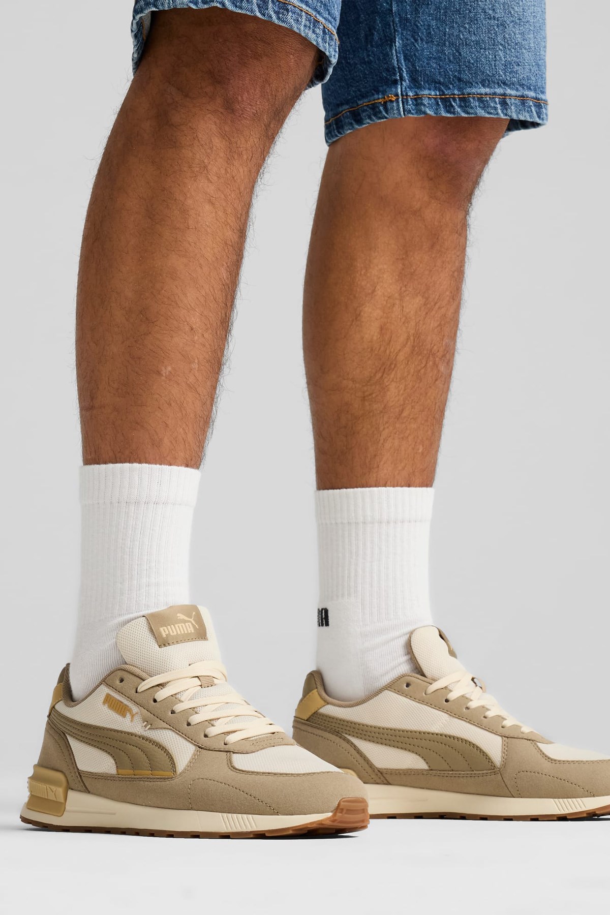 Puma Graviton Unisex Spor Ayakkabı 38073861 Bej