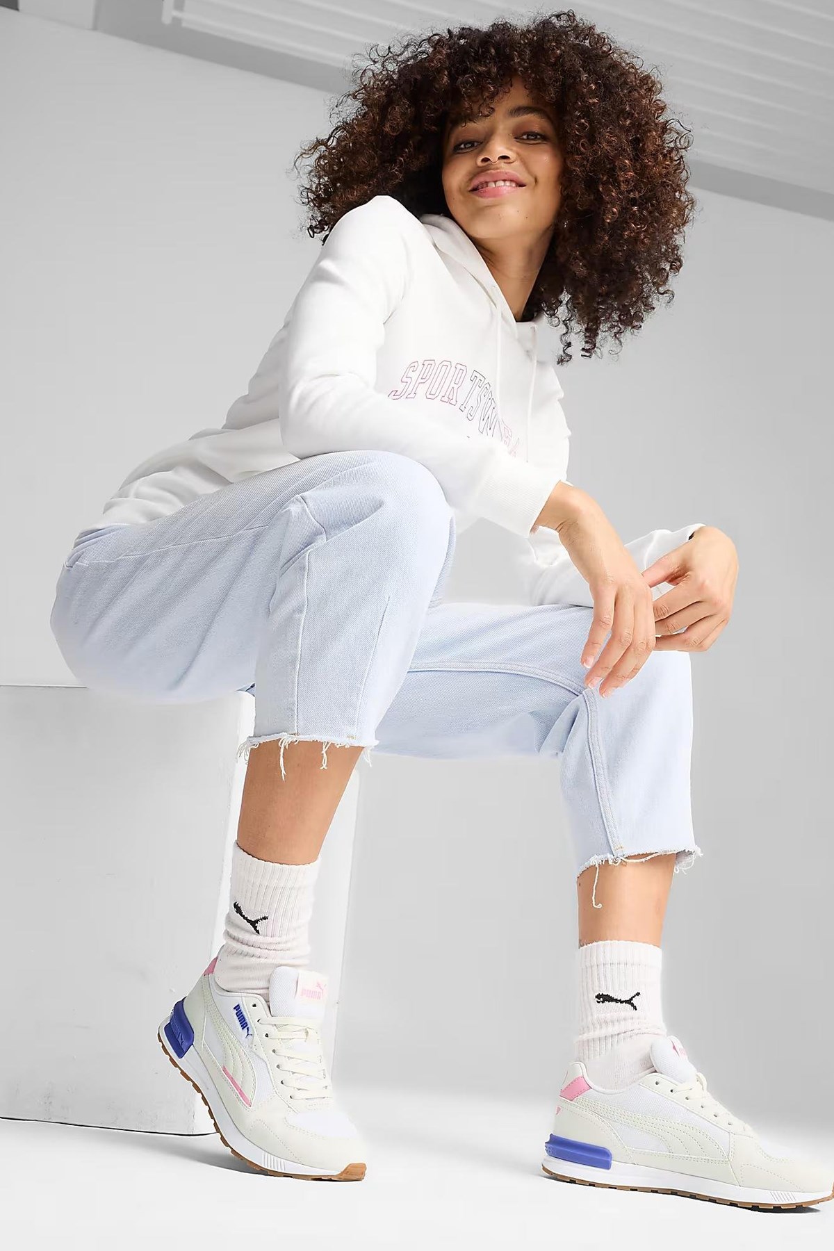 Puma Graviton Unisex Spor Ayakkabı 38073865 Gri
