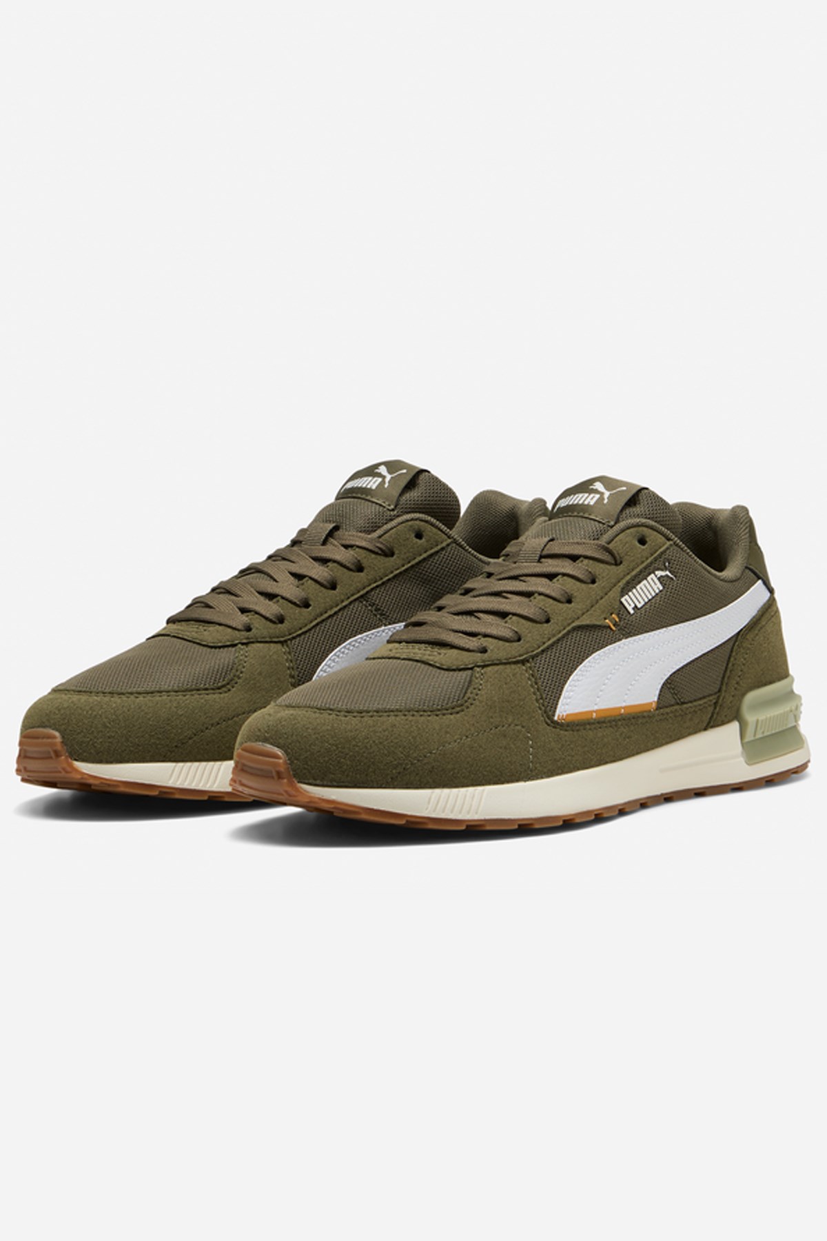 Puma Graviton Unisex Spor Ayakkabı Haki