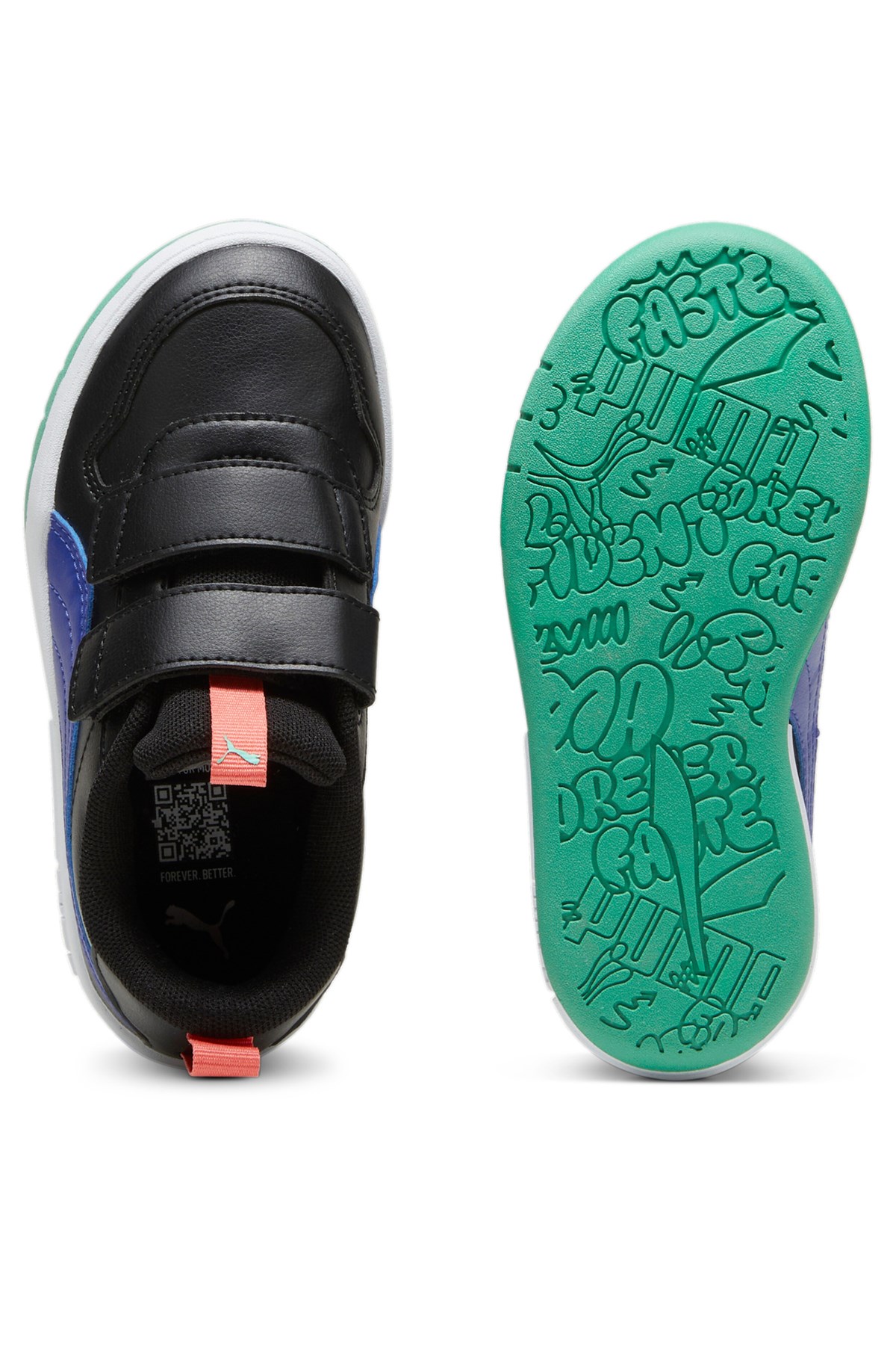 Puma Multiflex Sl V Ps Çocuk Spor Ayakkabı 38074024 Siyah