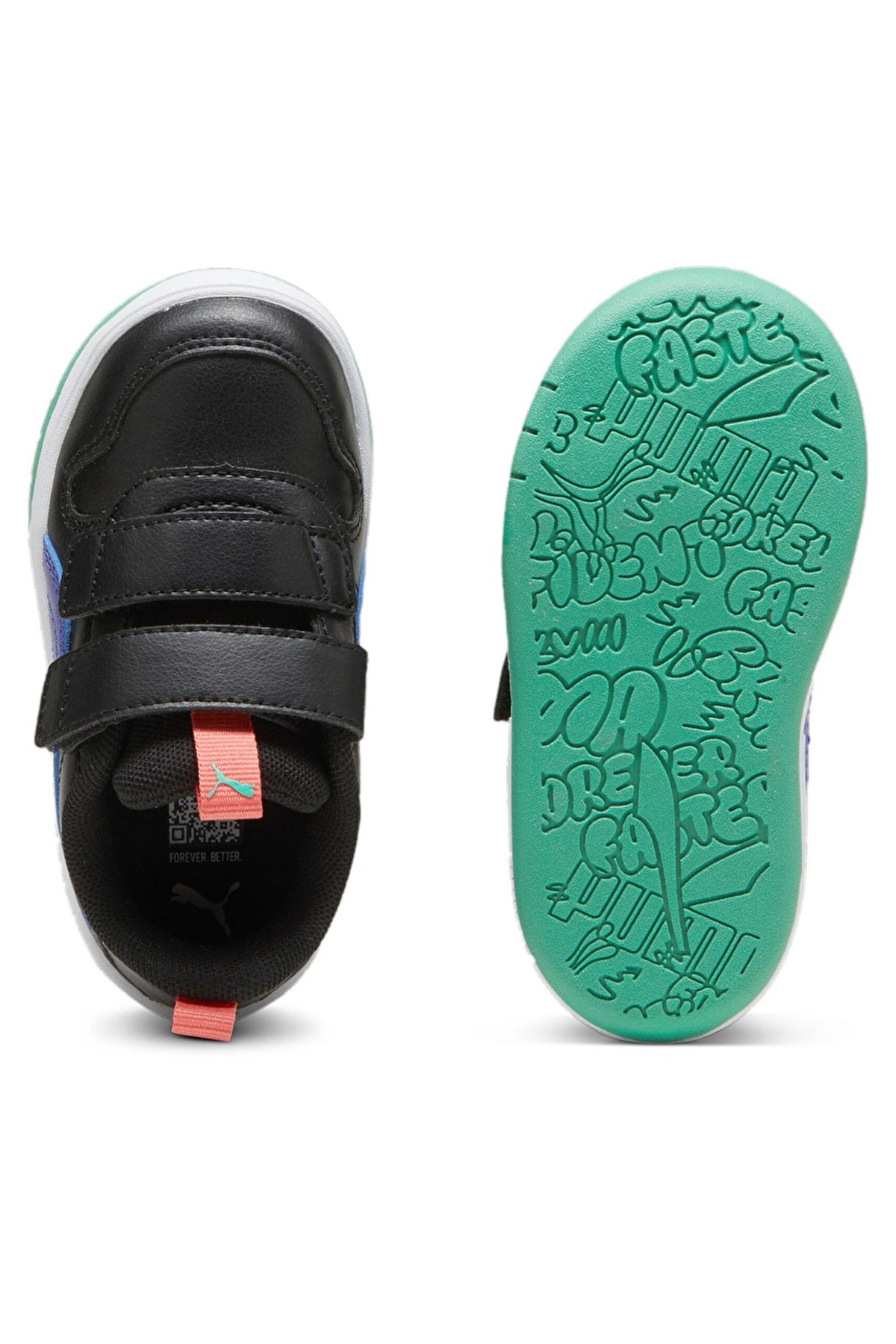 Puma Multiflex Sl V inf Bebek Spor Ayakkabı 38074124 Siyah