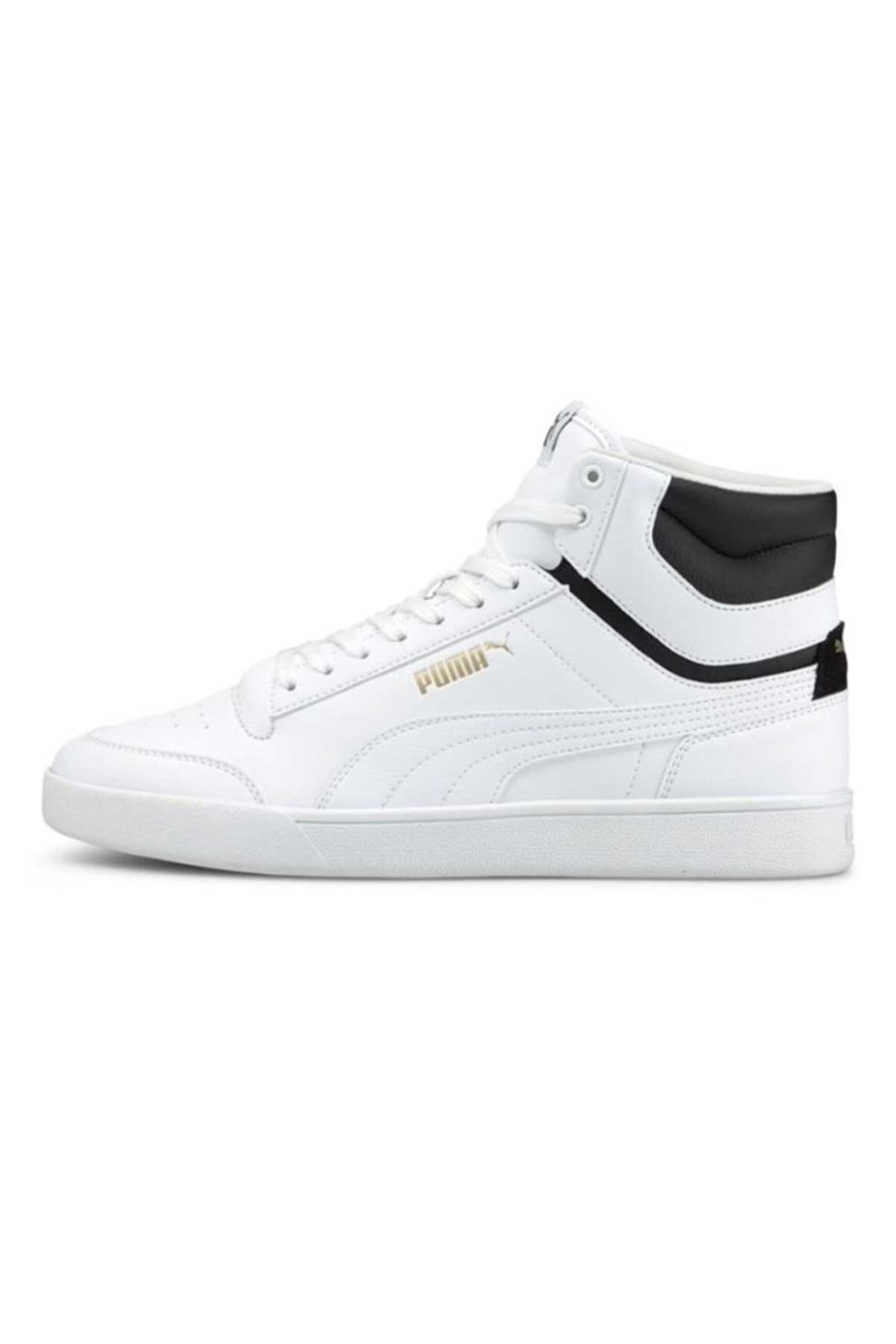 Puma Shuffle Mid Unisex Spor Ayakkabı 38074801 Beyaz