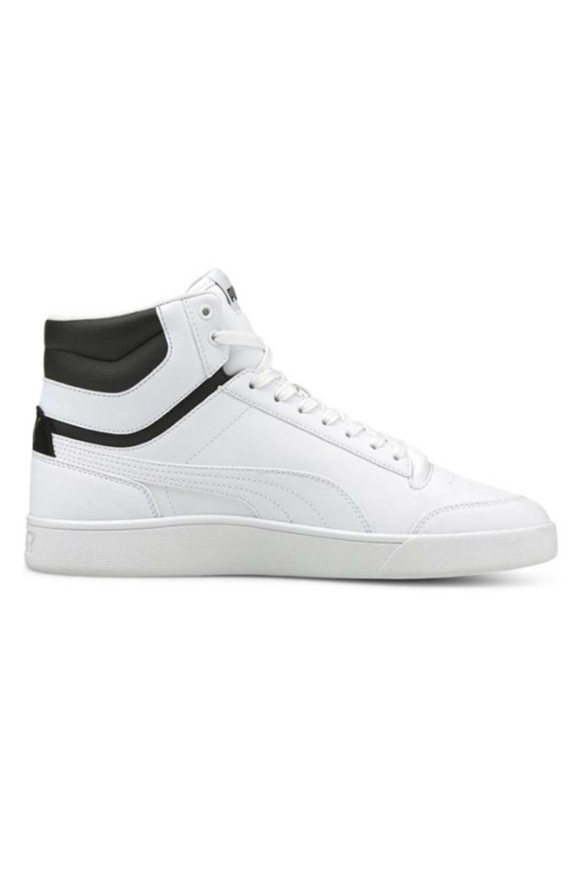 Puma Shuffle Mid Unisex Spor Ayakkabı 38074801 Beyaz