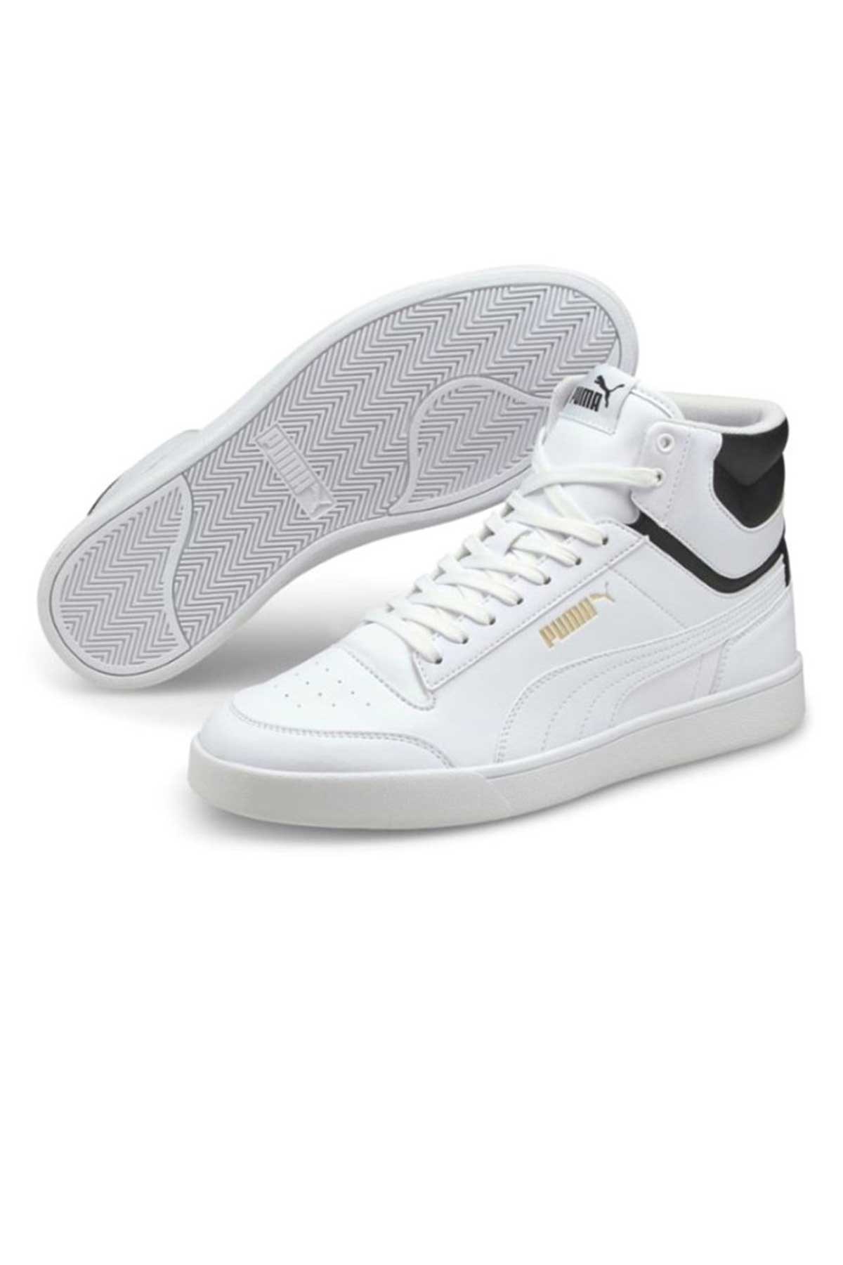 Puma Shuffle Mid Unisex Spor Ayakkabı 38074801 Beyaz