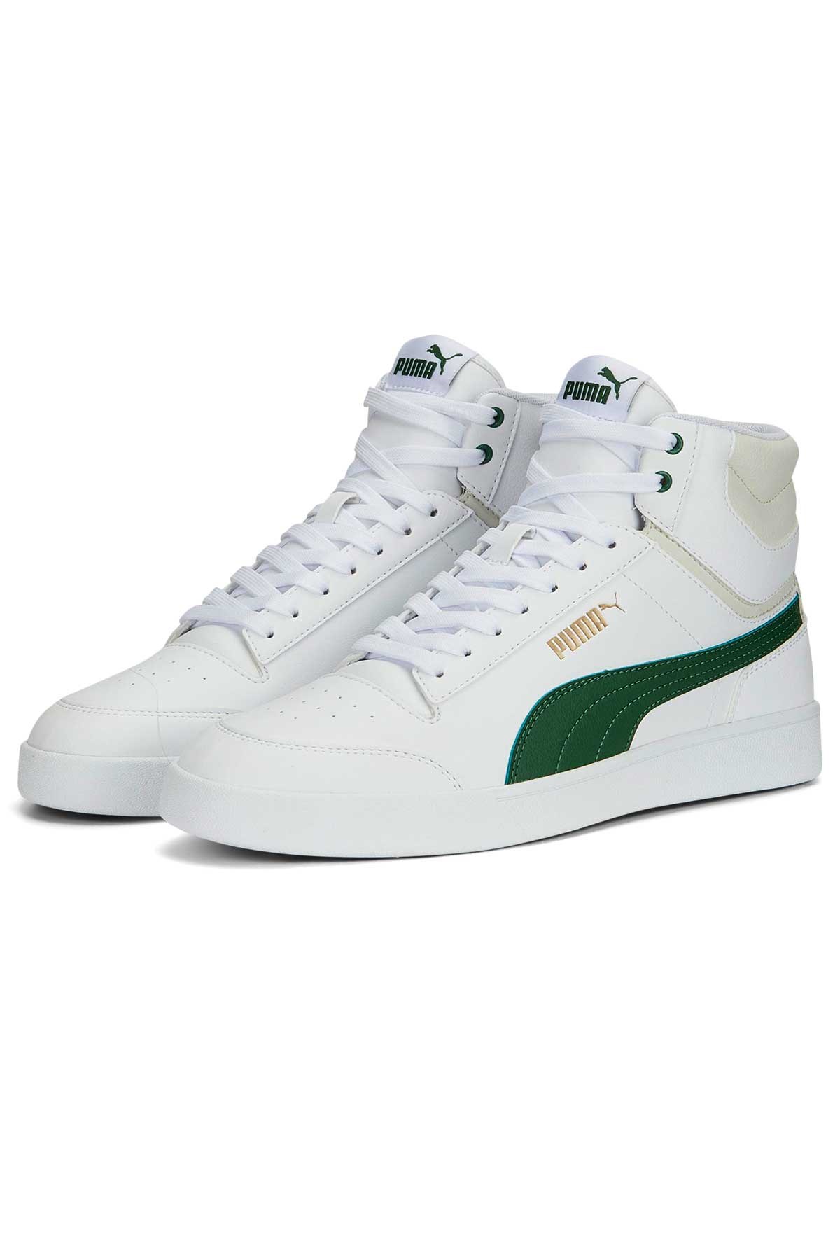 Puma Shuffle Mid Erkek Spor Ayakkabı 38074812 Beyaz