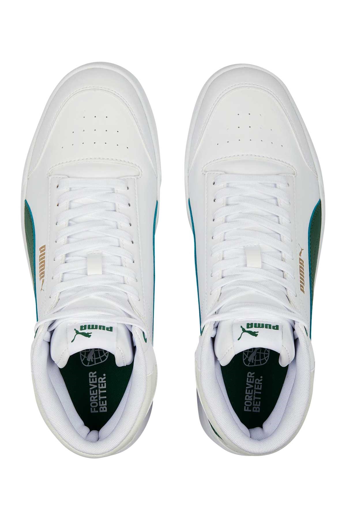 Puma Shuffle Mid Erkek Spor Ayakkabı 38074812 Beyaz