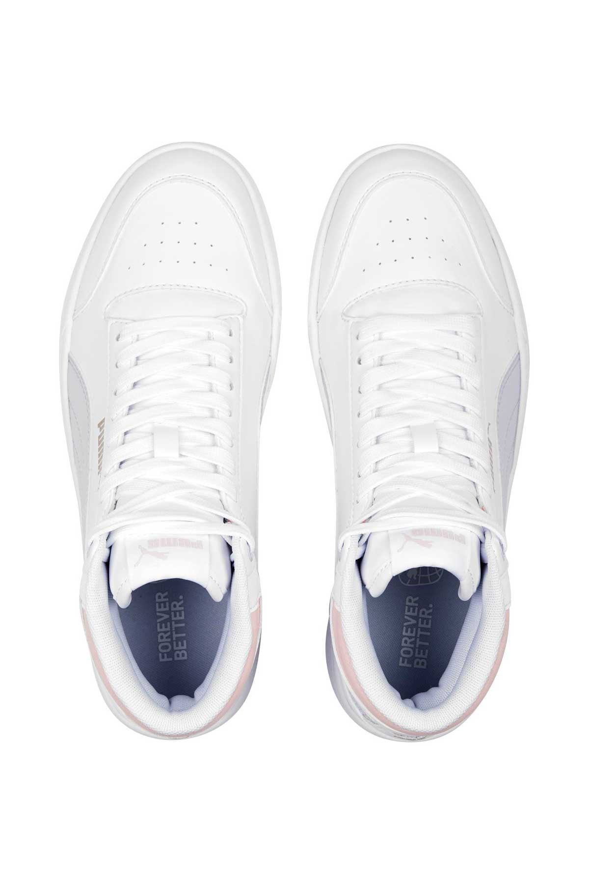 Puma Shuffle Mid Kadın Spor Ayakkabı 38074813 Beyaz