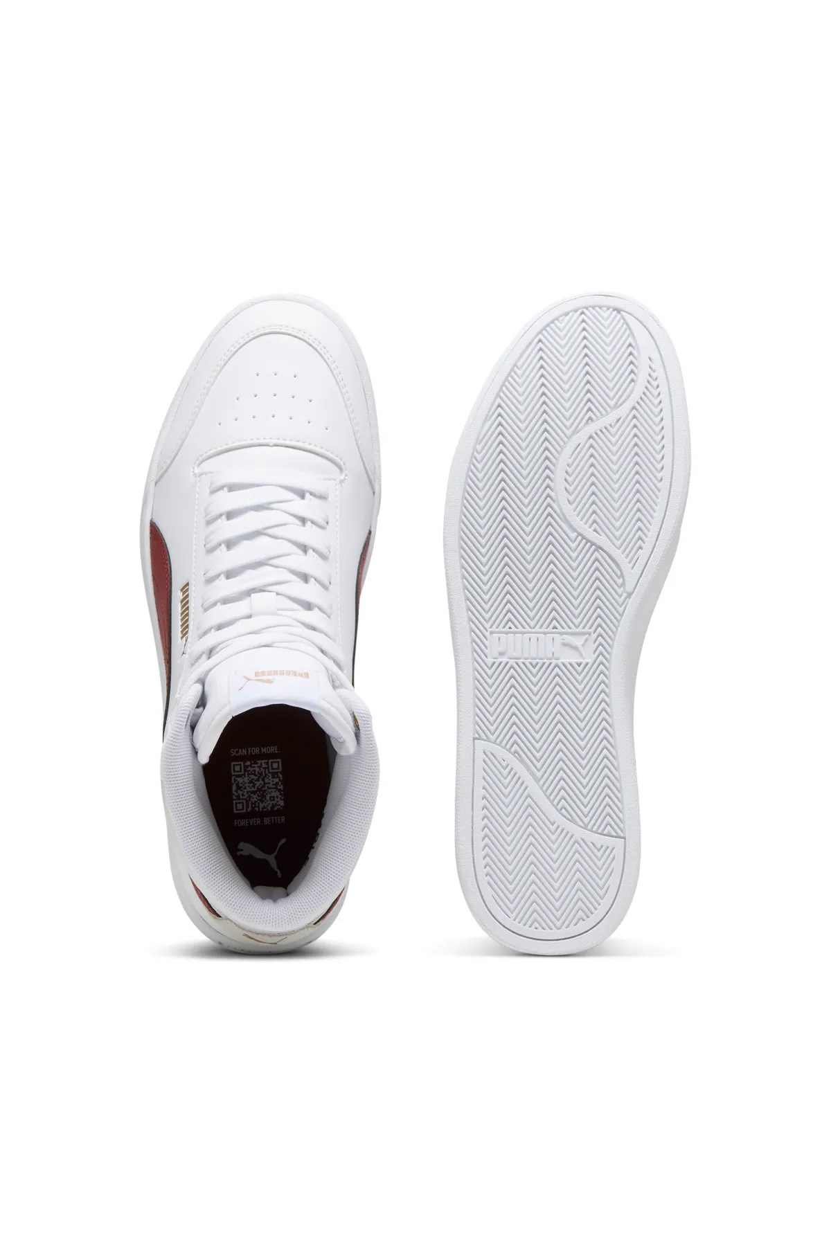 Puma Shuffle Mid Unisex Spor Ayakkabı 38074818 Beyaz