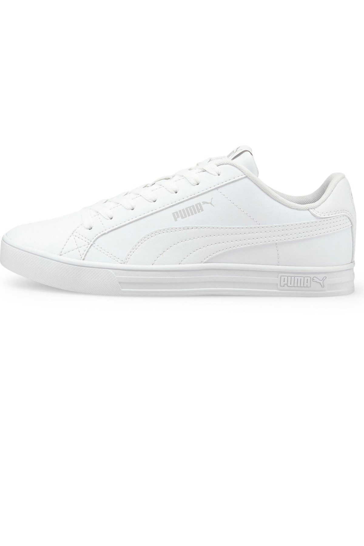 Puma smash Vulc V3 Erkek Spor Ayakkabı 38075203 Beyaz