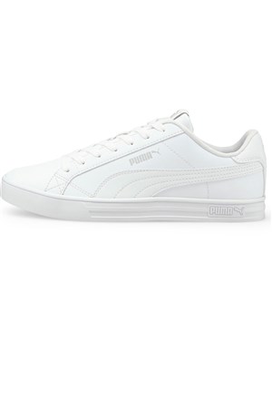 Puma smash Vulc V3 Erkek Spor Ayakkabı 38075203 Beyaz