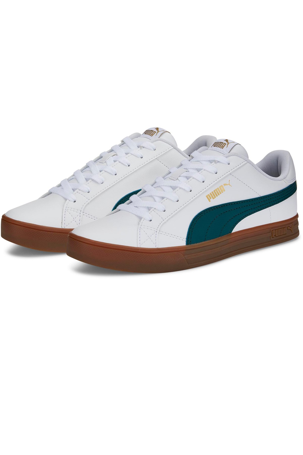 Puma smash Vulc V3 Erkek Spor Ayakkabı 38075211 Beyaz