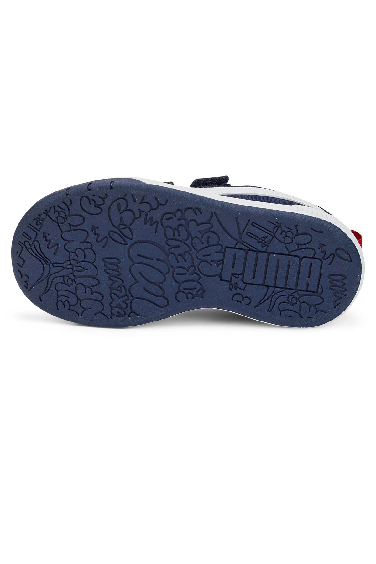 Puma Multiflex Mesh V PS Çocuk Spor Ayakkabı 38084509 Lacivert
