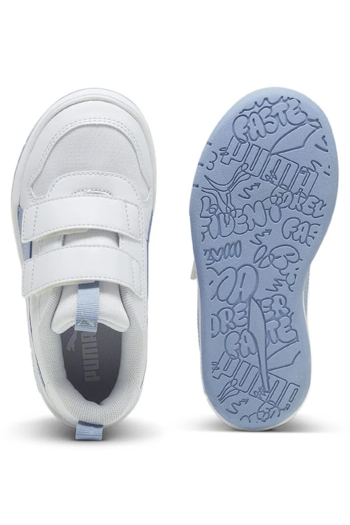 Puma Multiflex Mesh V Ps Çocuk Spor Ayakkabı 38084515 Beyaz