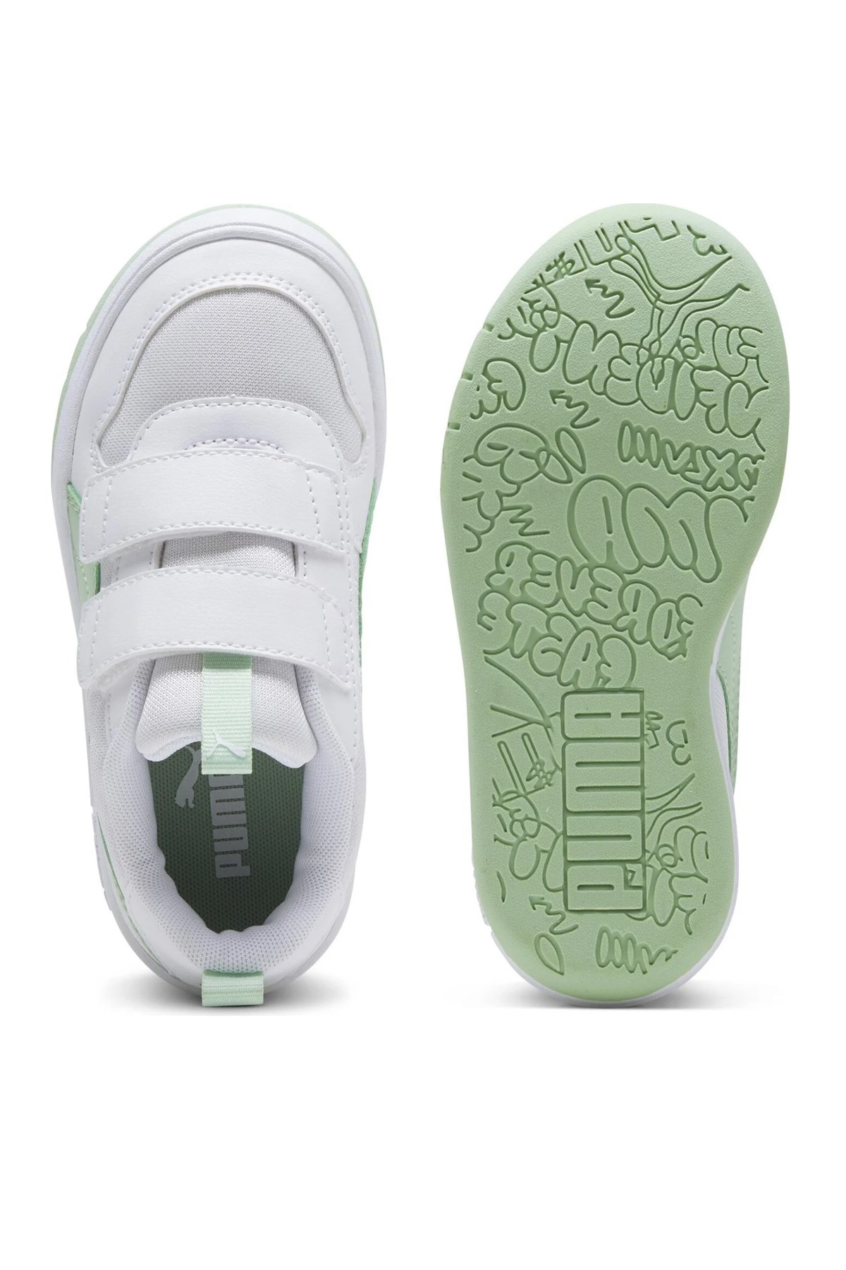 Puma Multiflex Mesh V Ps Çocuk Spor Ayakkabı 38084516 Beyaz