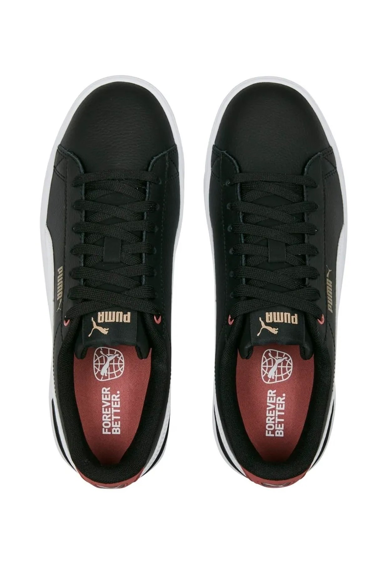 Puma Vikky V3 Lthr Kadın Spor Ayakkabı 38311512 Siyah