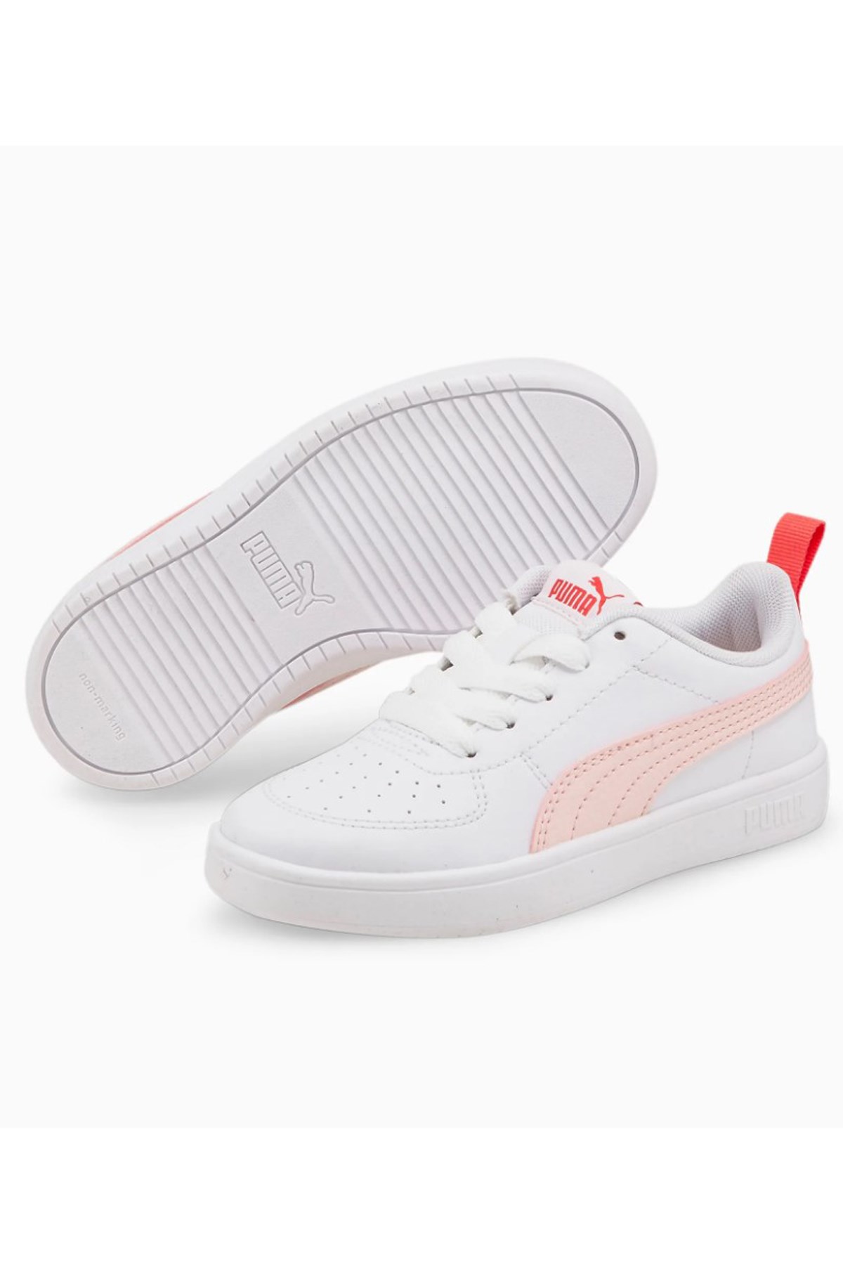 Puma Rickie Ps Çocuk Ayakkabısı 38431306 Beyaz